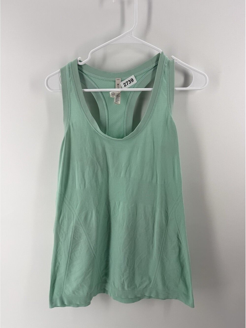 Athleta Sleeveless Racer Back Athletic Fit Tank Top - Teal - Size XL